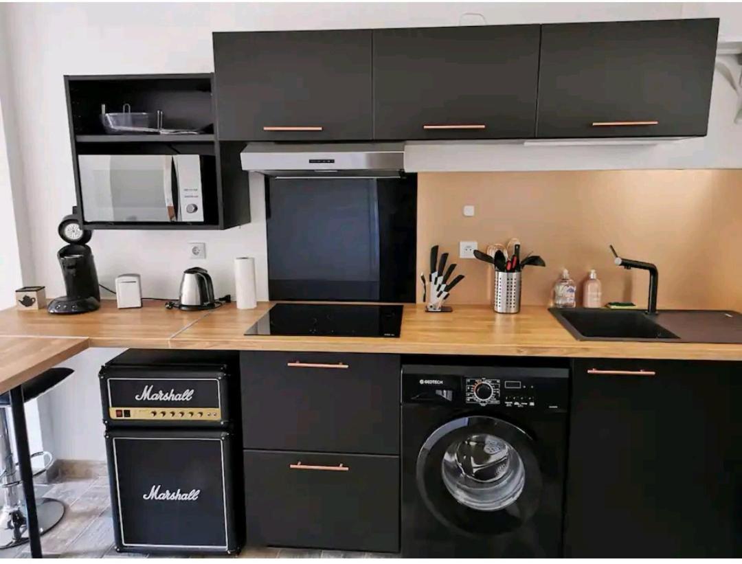 Studio Clim Et Jardin Privatif Proche Plage Mourillon Apartment ตูลง ภายนอก รูปภาพ