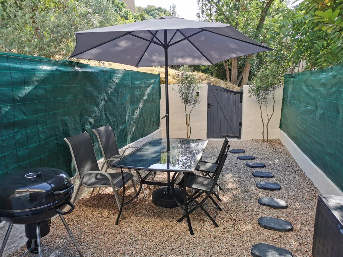 Studio Clim Et Jardin Privatif Proche Plage Mourillon Apartment ตูลง ภายนอก รูปภาพ